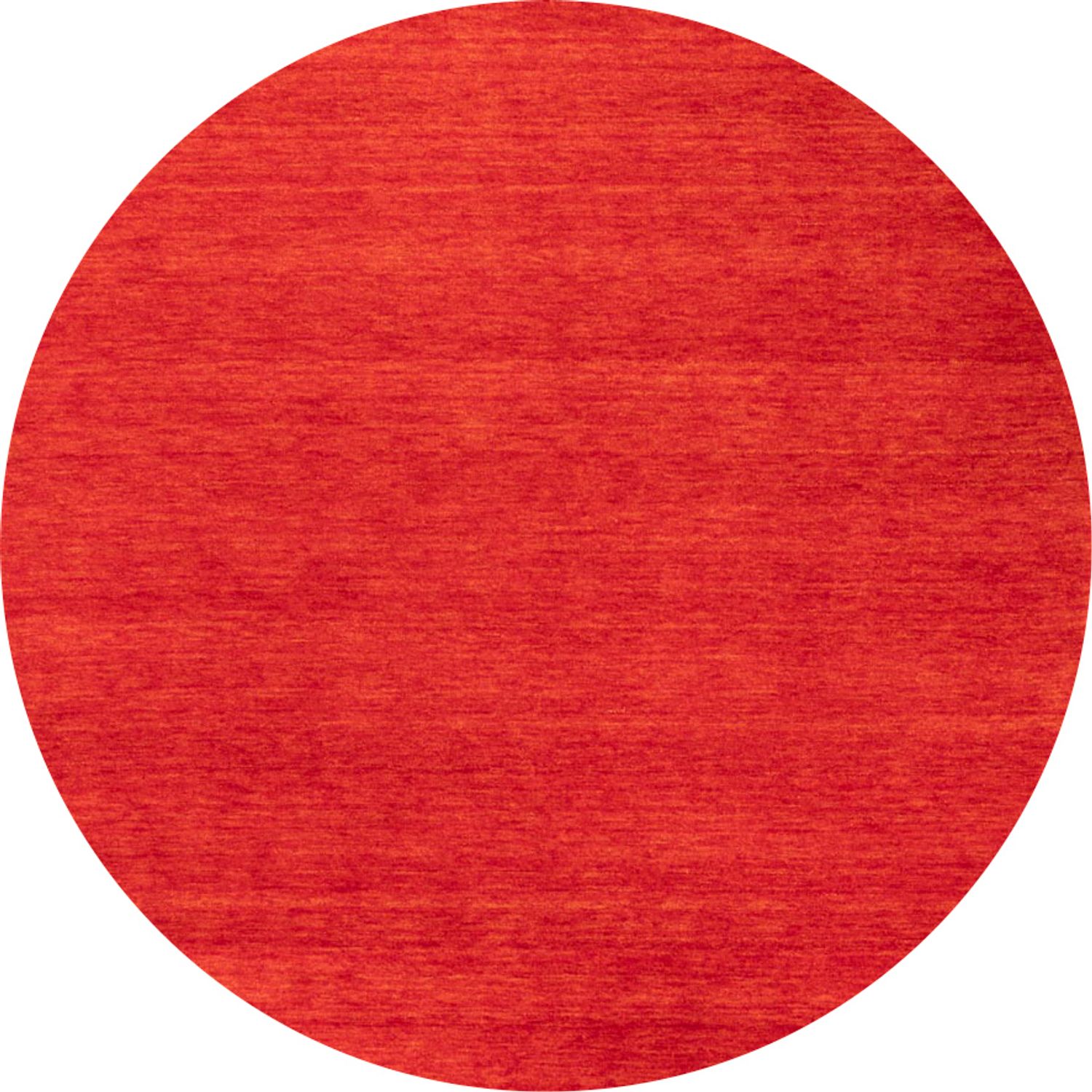 Gabbeh Rug - Softy - Uni - round