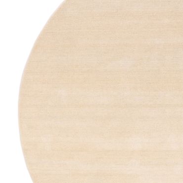 Gabbeh Rug - Softy - Uni - round