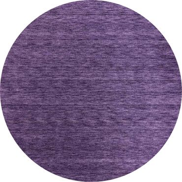 Gabbeh Rug - Softy - Uni - round