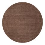 Gabbeh Rug - Softy - Uni - round