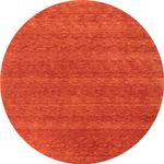 Gabbeh Rug - Softy - Uni - round