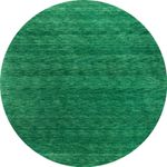 Gabbeh Rug - Softy - Uni - round