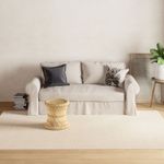 Gabbeh Rug - Softy - Uni - round