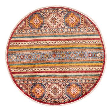 Ziegler Rug - Shal round  - 124 x 118 cm - multicolored