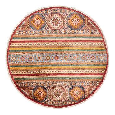 Ziegler Rug - Shal round  - 124 x 116 cm - multicolored