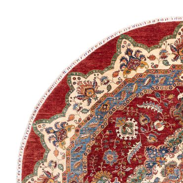 Ziegler Rug - Kazak round  - 302 x 297 cm - multicolored
