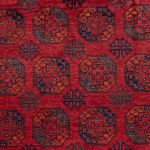 Afghan Rug - Kunduz - 306 x 255 cm - red