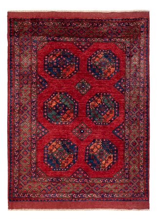 Afghan Rug - Kunduz - 199 x 149 cm - red