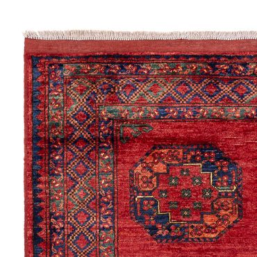 Afghan Rug - Kunduz - 205 x 158 cm - red