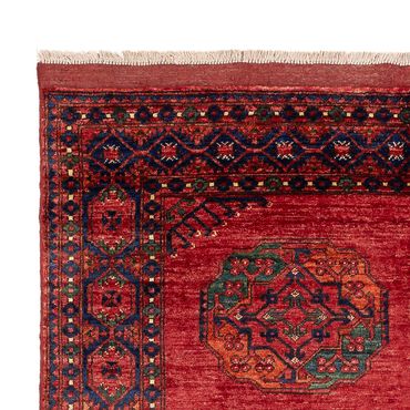 Afghan Rug - Kunduz - 215 x 156 cm - red