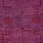 Ziegler Rug - Modern - Vintage/Overdyed - 190 x 131 cm - purple