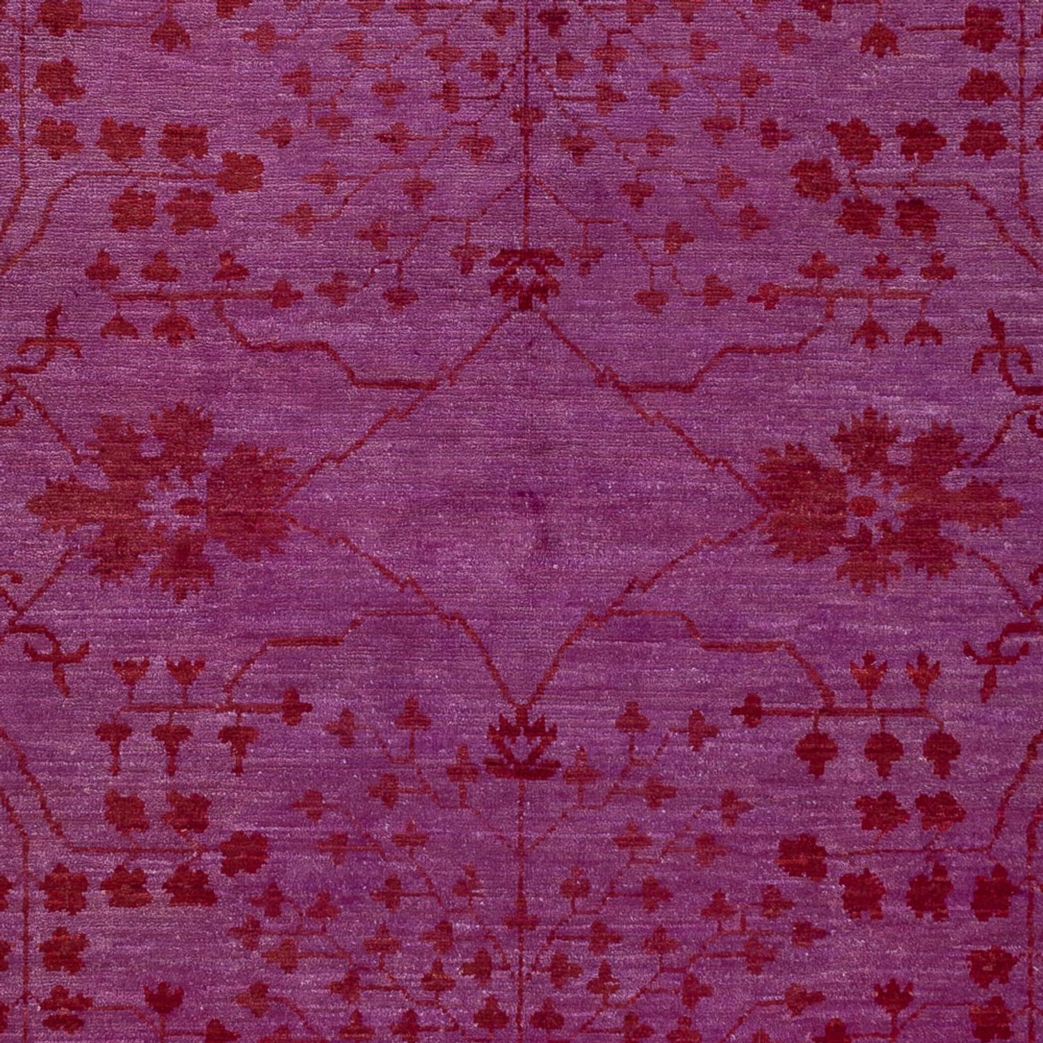 Ziegler Rug - Modern - Vintage/Overdyed - 197 x 139 cm - purple