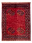 Afghan Rug - Kunduz - 198 x 155 cm - red