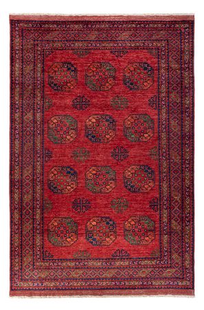 Afghan Rug - Kunduz - 307 x 207 cm - red