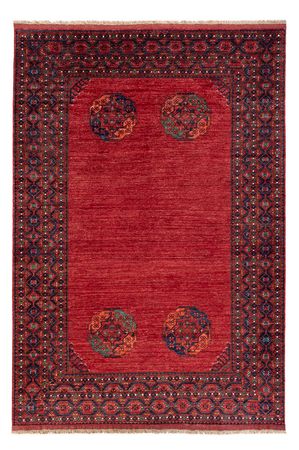 Afghan Rug - Kunduz - 294 x 203 cm - red