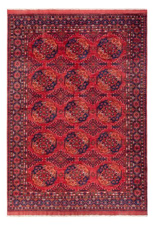 Afghan Rug - Kunduz - 296 x 207 cm - light red