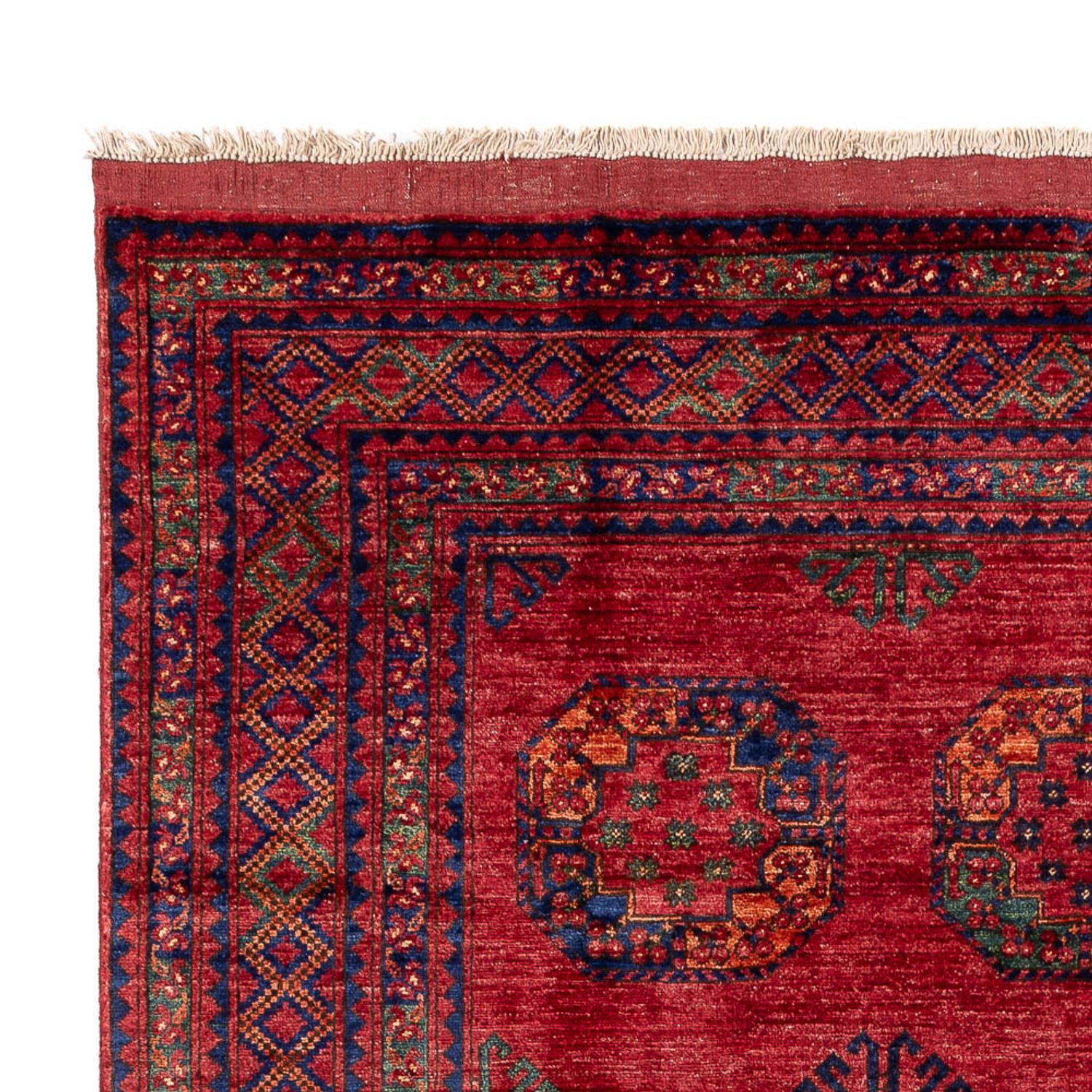 Afghan Rug - Kunduz - 300 x 201 cm - red