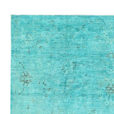 Ziegler Rug - Modern - Vintage/Overdyed - 293 x 201 cm - turquoise