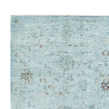 Ziegler Rug - Modern - Vintage/Overdyed - 300 x 202 cm - light blue