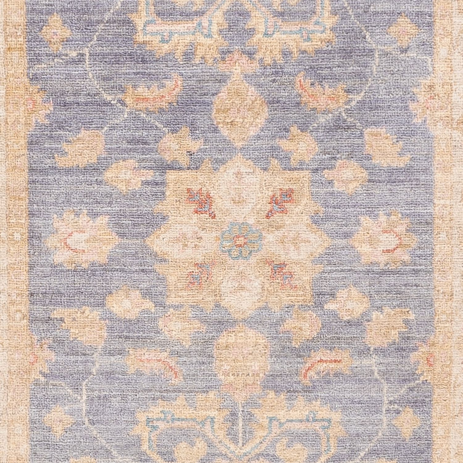 Runner Ziegler Rug - 298 x 77 cm - petrol blue