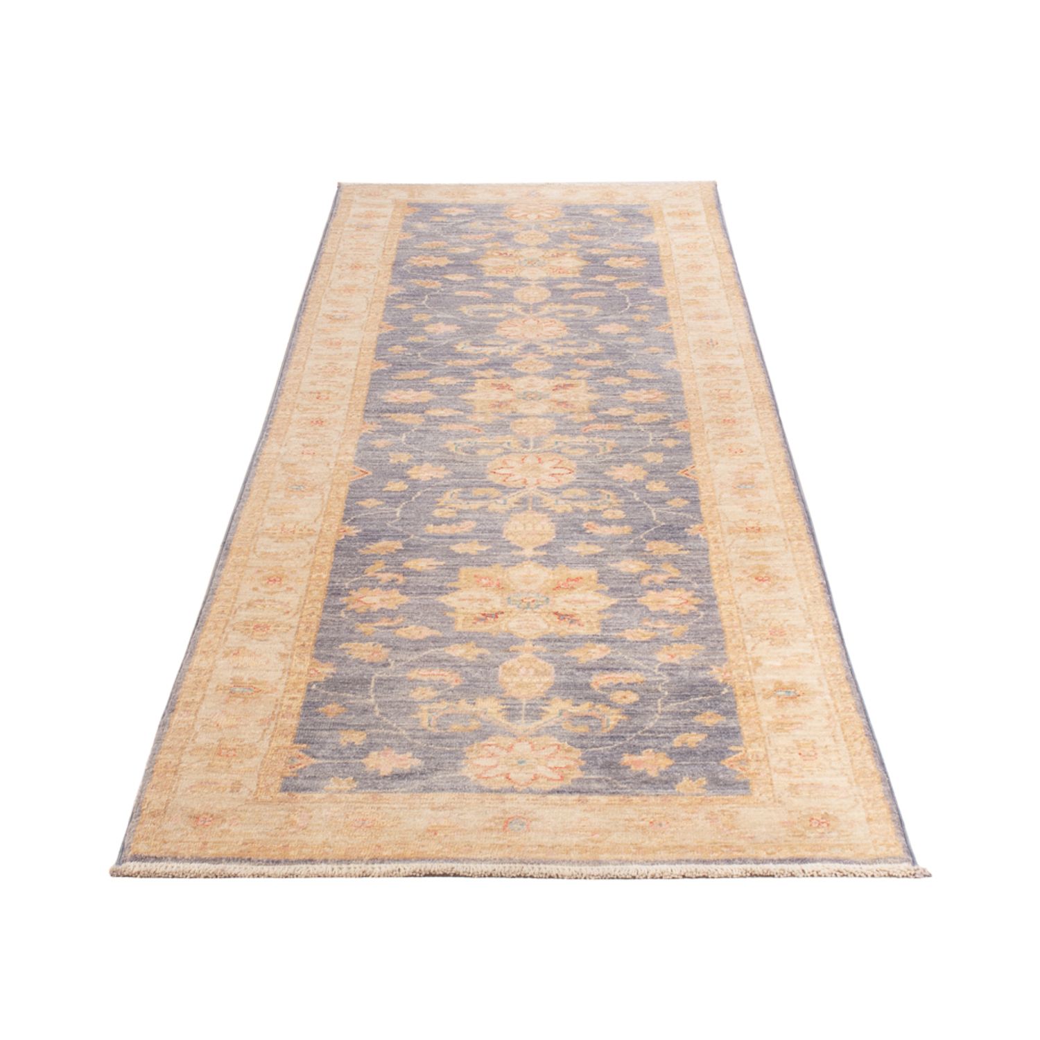 Runner Ziegler Rug - 298 x 77 cm - petrol blue