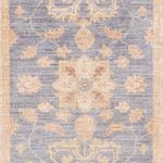 Runner Ziegler Rug - 298 x 77 cm - petrol blue