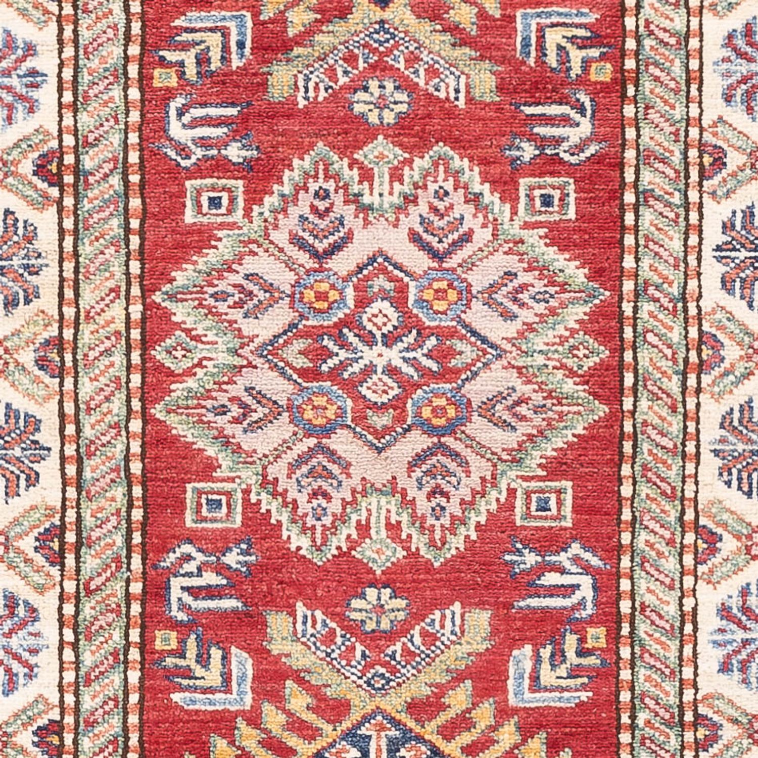 Runner Ziegler Rug - Kazak - 263 x 74 cm - red