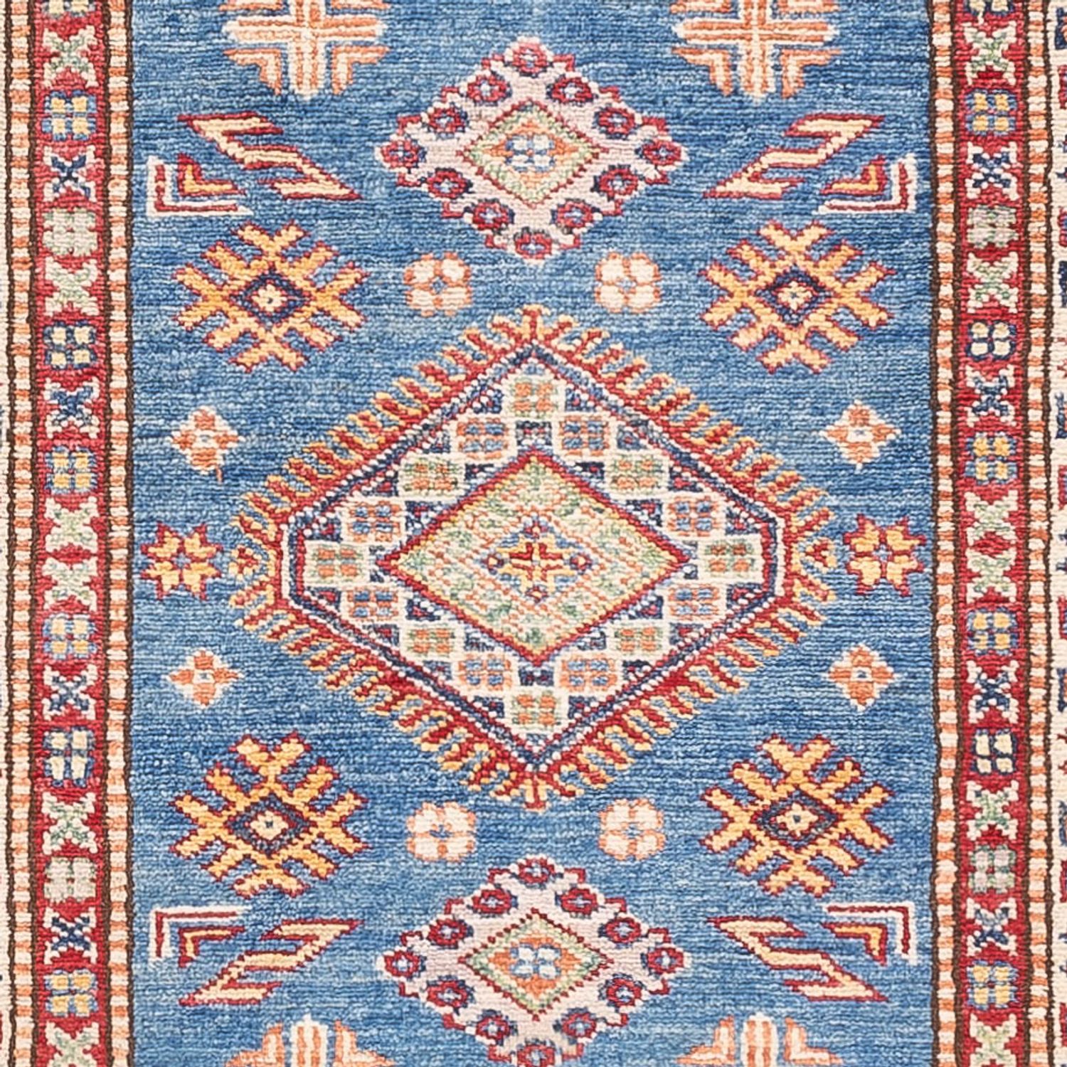 Runner Ziegler Rug - Kazak - 254 x 77 cm - blue