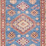 Runner Ziegler Rug - Kazak - 254 x 77 cm - blue