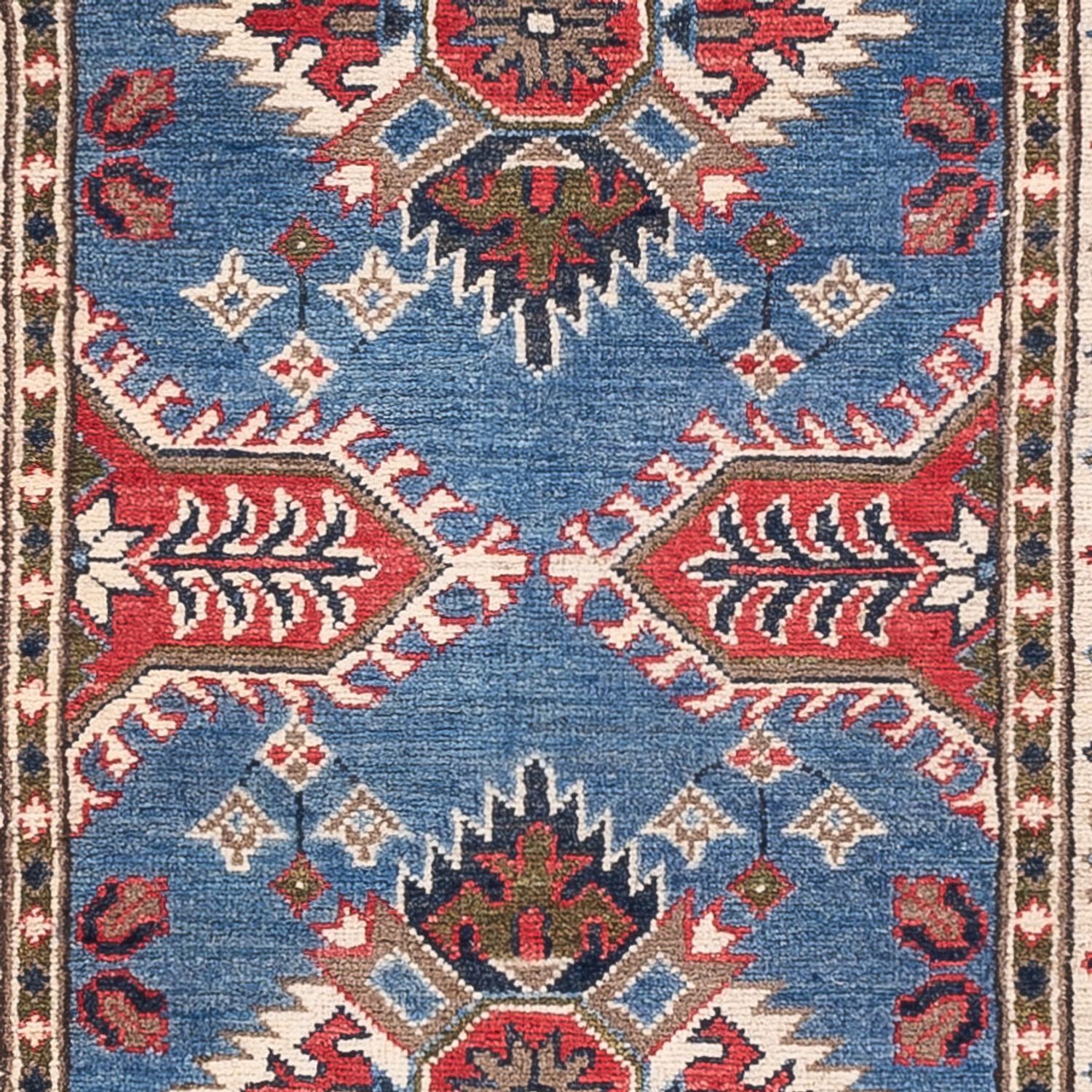 Runner Ziegler Rug - Kazak - 288 x 82 cm - blue