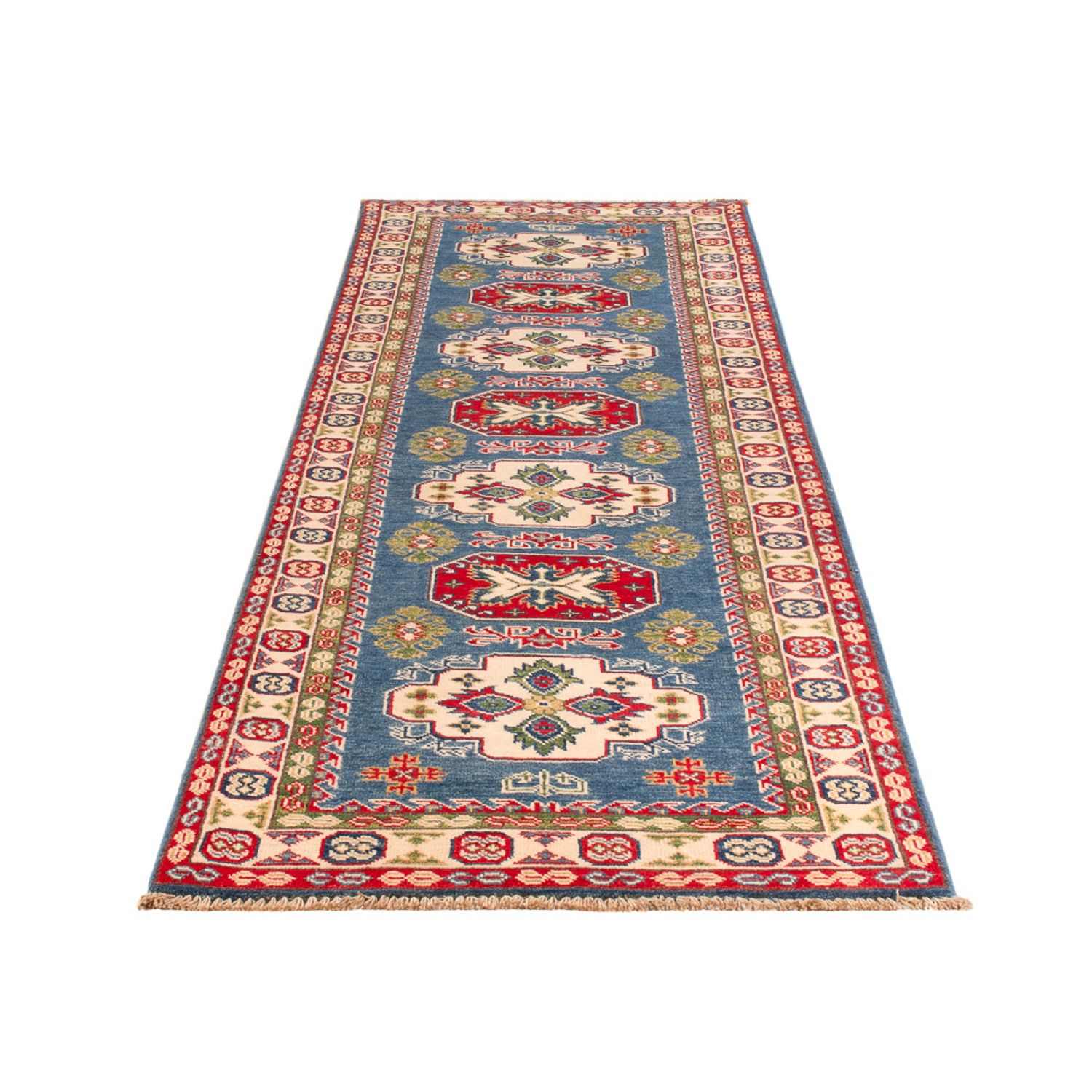 Runner Ziegler Rug - Kazak - 281 x 80 cm - blue