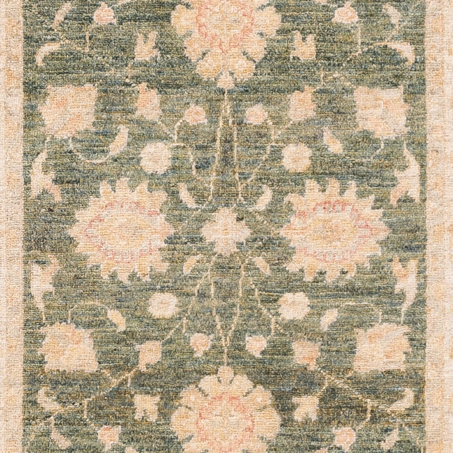 Runner Ziegler Rug - 297 x 85 cm - olive green