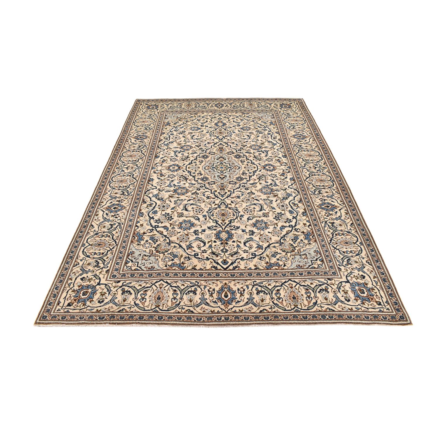 Perser Rug - Keshan - 313 x 197 cm - beige