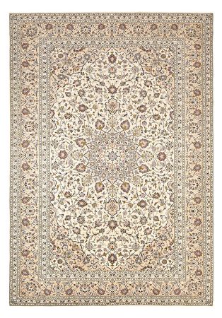 Perser Rug - Keshan - 355 x 246 cm - light beige