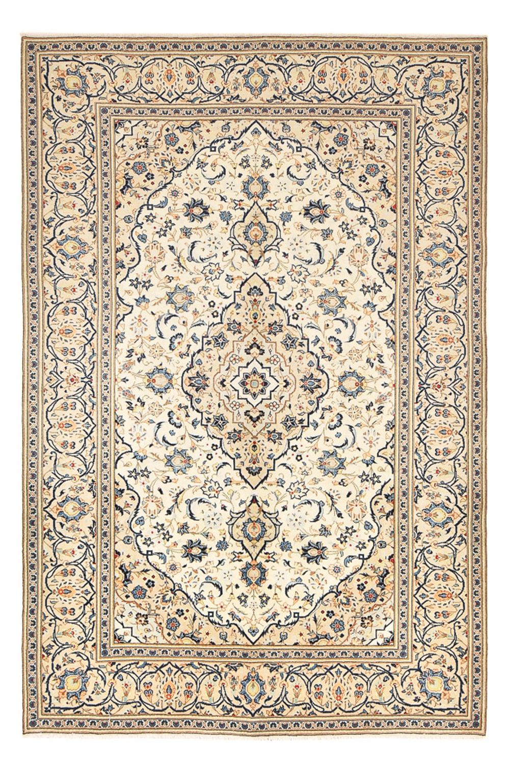 Perser Rug - Keshan - 298 x 201 cm - beige