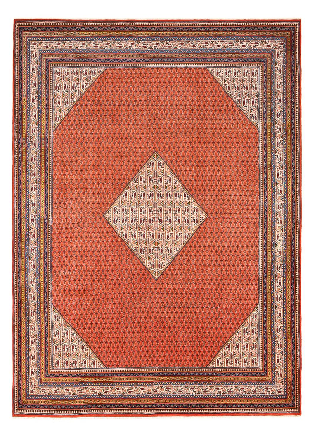 Perser Rug - Mir - 345 x 247 cm - terracotta