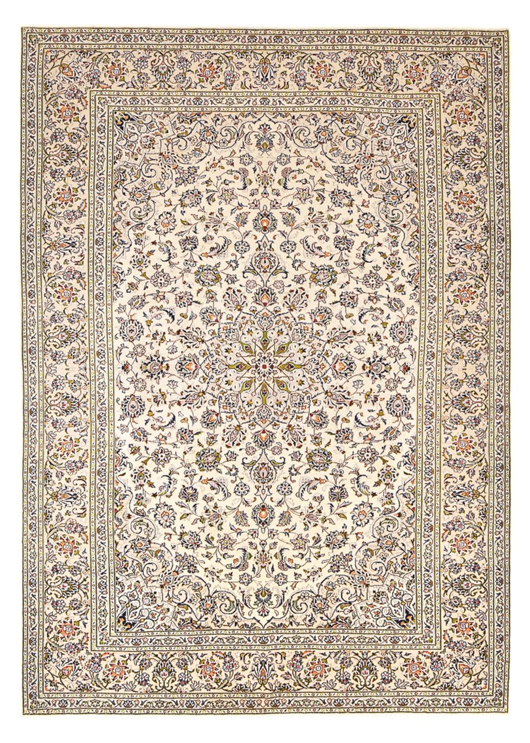 Perser Rug - Keshan - 346 x 246 cm - beige