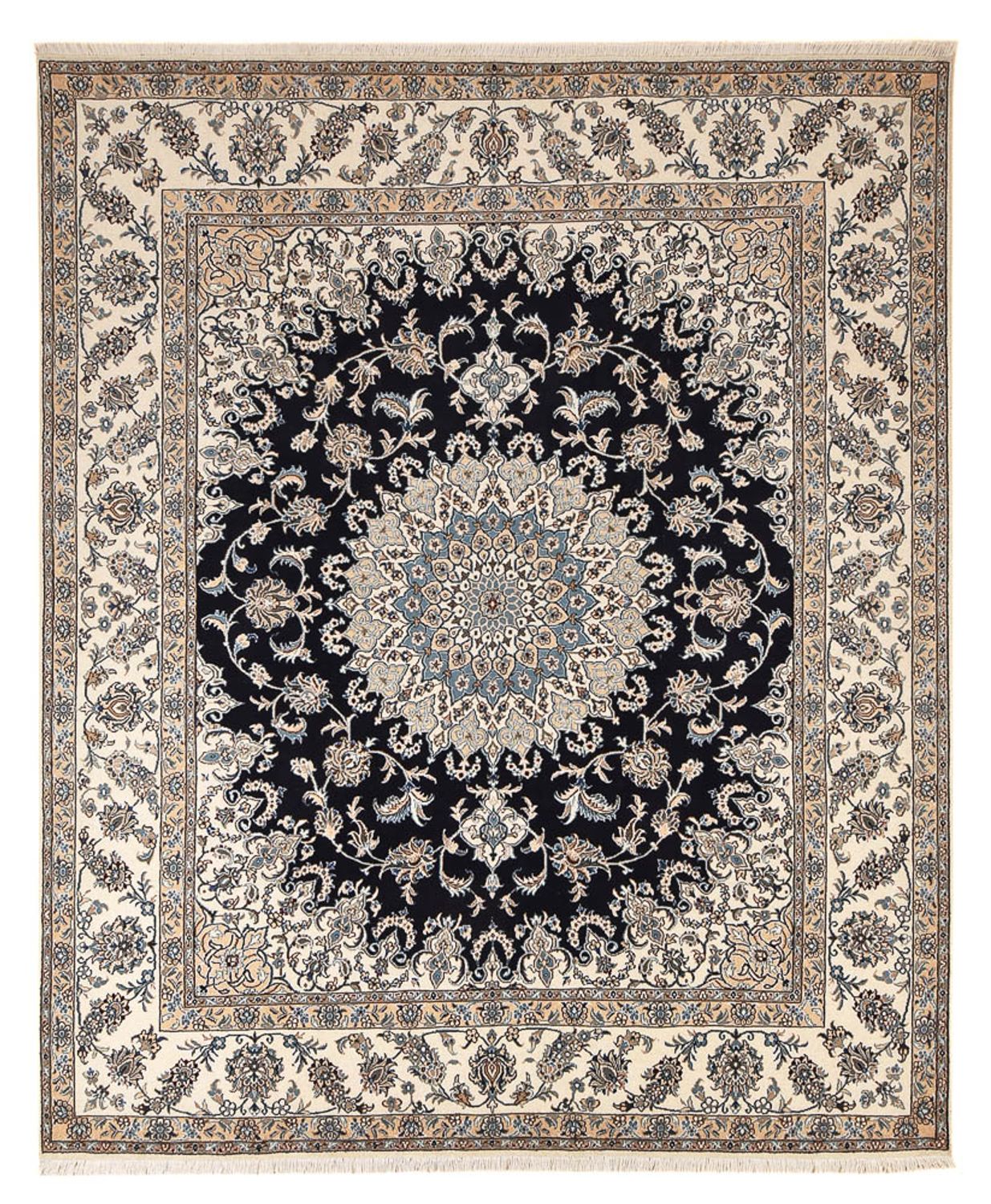 Perser Rug - Nain - 295 x 245 cm - dark blue