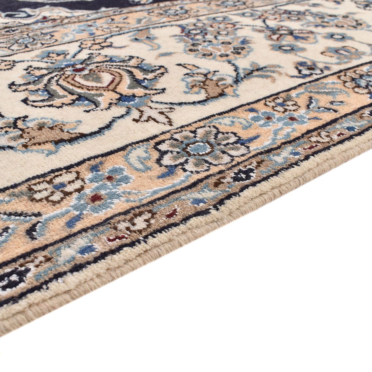 Perser Rug - Nain - 295 x 245 cm - dark blue