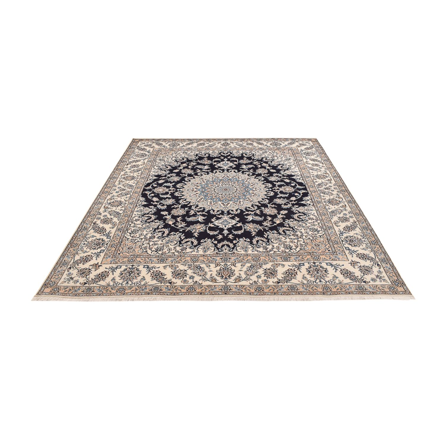 Perser Rug - Nain - 295 x 245 cm - dark blue