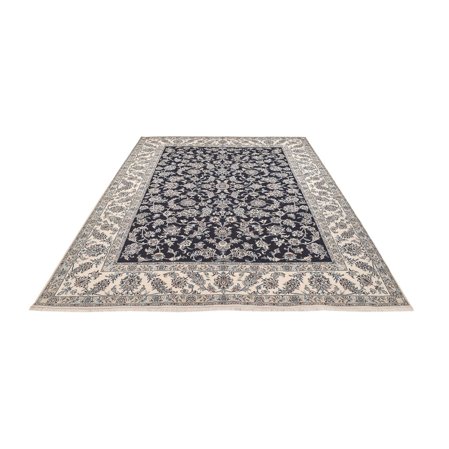 Perser Rug - Nain - 343 x 250 cm - dark blue