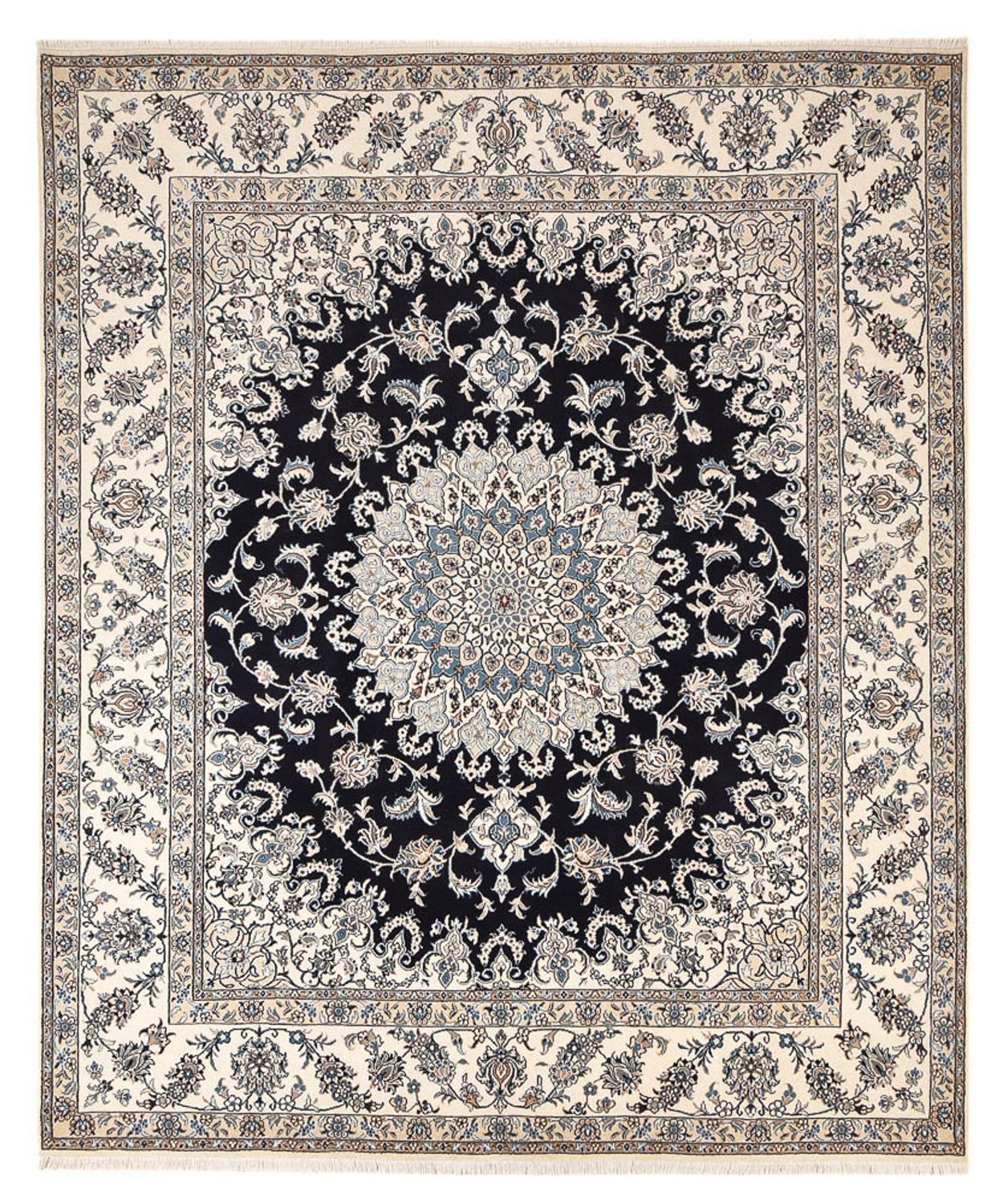 Perser Rug - Nain - 300 x 245 cm - dark blue