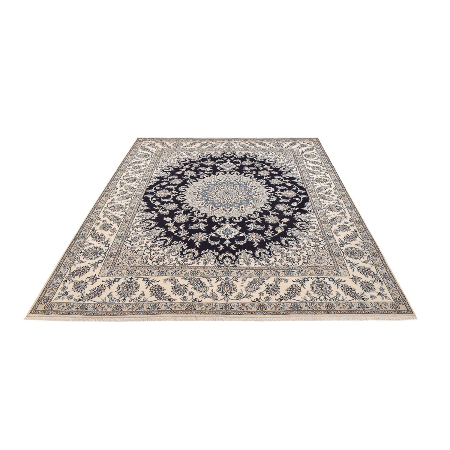 Perser Rug - Nain - 300 x 245 cm - dark blue