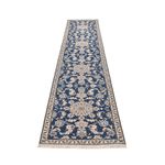 Runner Perser Rug - Nain - 382 x 78 cm - blue