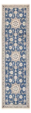 Runner Perser Rug - Nain - 297 x 81 cm - blue