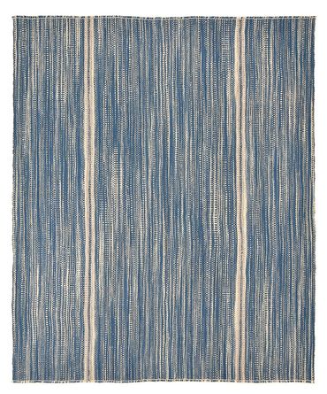 Kelim Rug - Trendy - 259 x 209 cm - sea blue