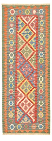 Runner Kelim Rug - Oriental - 217 x 86 cm - multicolored