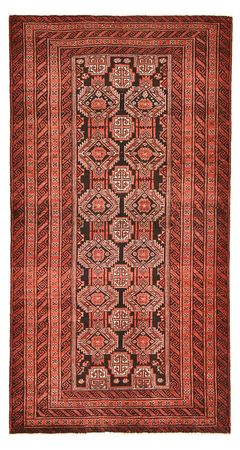 Runner Belutsch Rug - 192 x 101 cm - rust