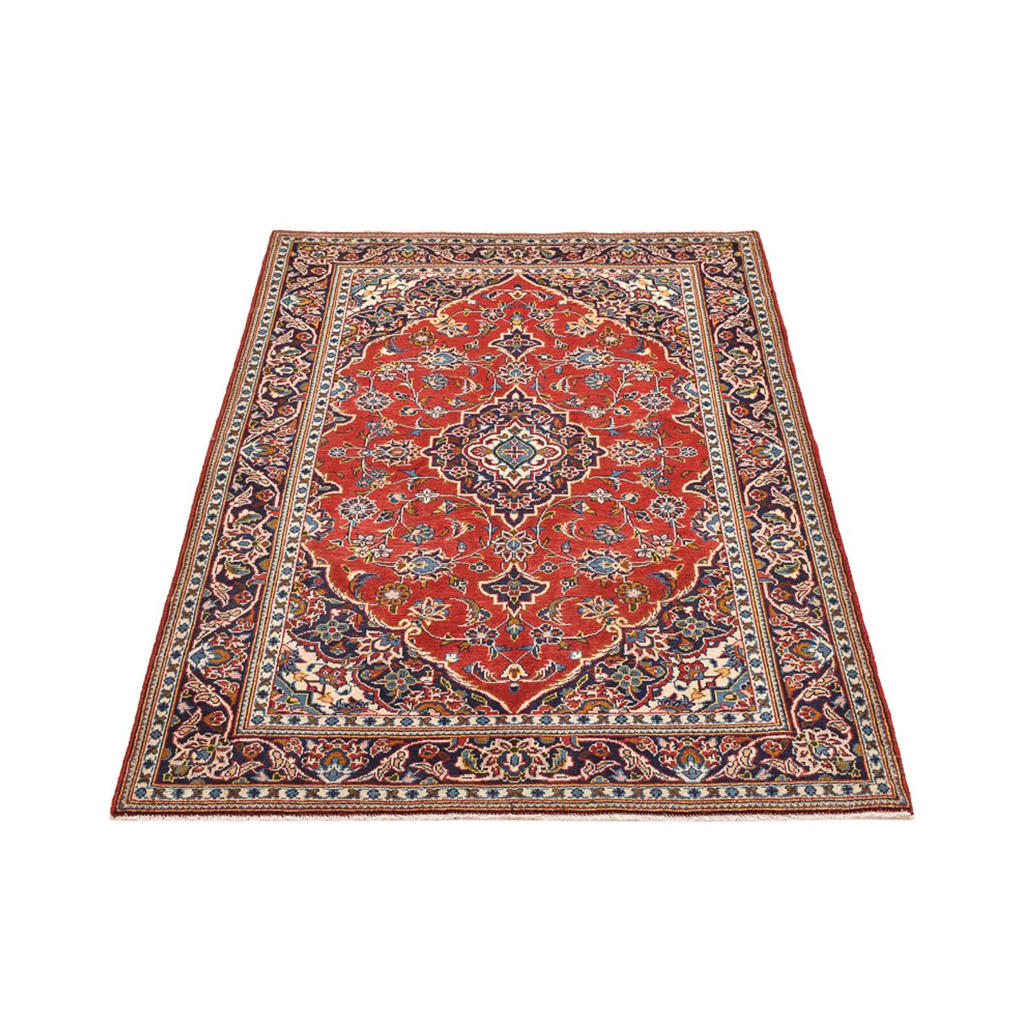 Perser Rug - Keshan - 159 x 105 cm - red