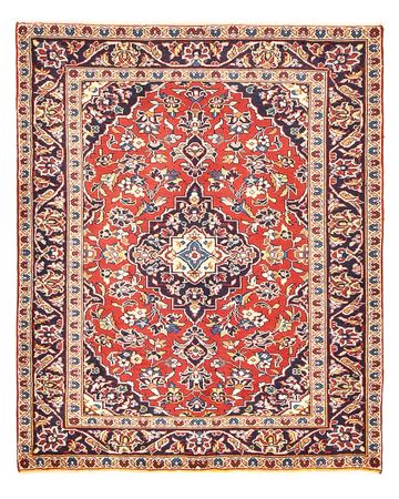 Perser Rug - Keshan - 129 x 100 cm - red